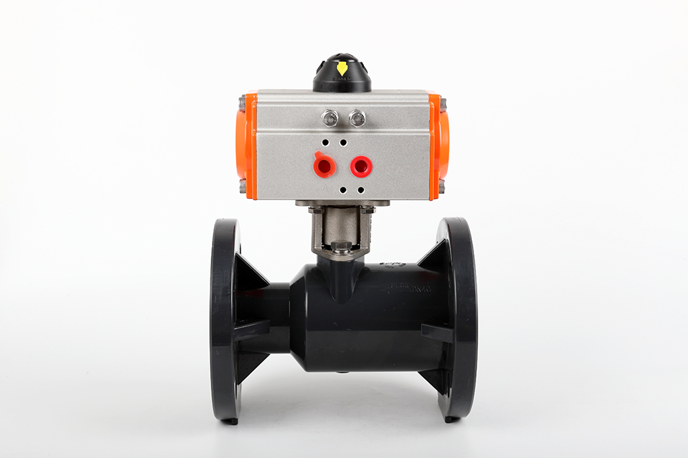 北戴河气动法兰一体球阀